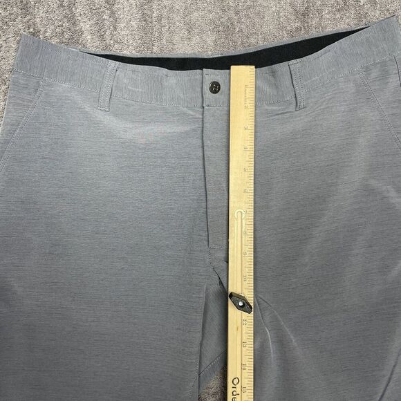 BYLT Shorts Mens XXL KINETIC 9" Performance Shorts Stretch Golf Gray - Picture 3 of 9